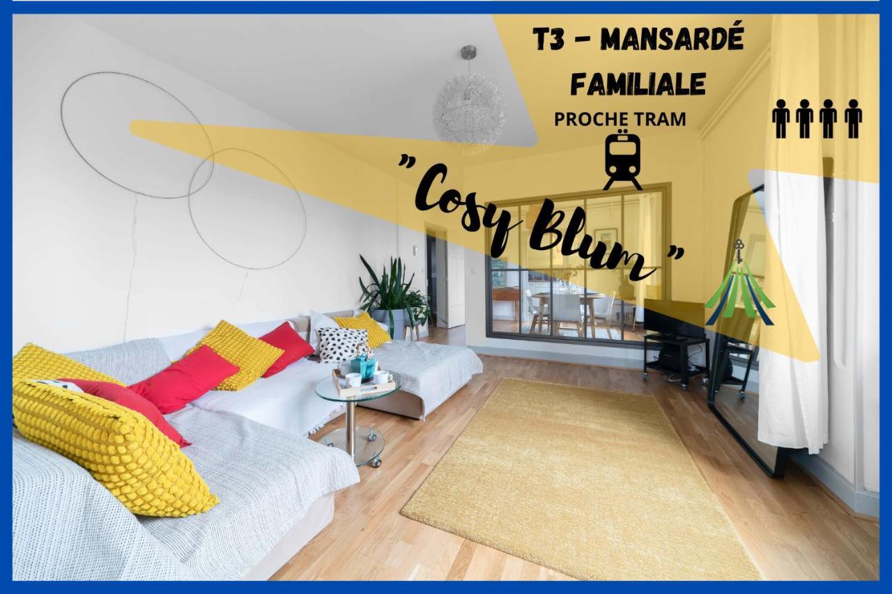 ⟬Cosy Blum 63⟭ Charmant Et Accueillant ⁕Mansarde⁕ Clermont-Ferrand Exteriér fotografie